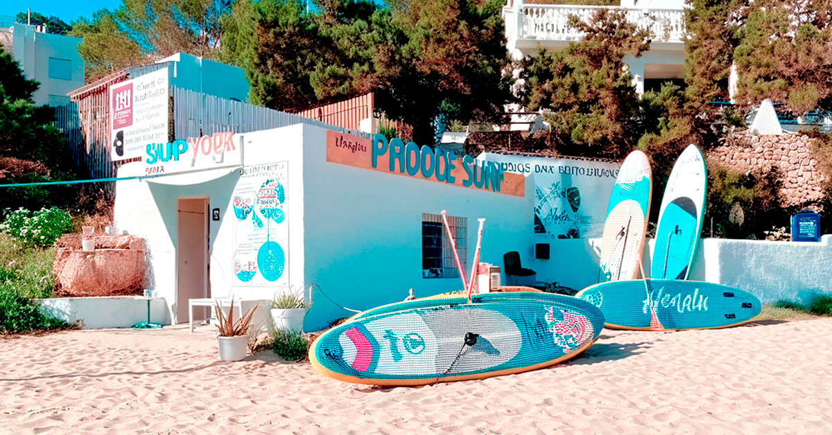 paddle surf local cala vedella