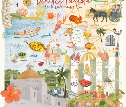 Día del Turista en Santa Eulària, Es Canar y Cala Llonga