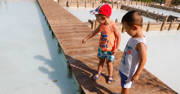 Niños disfrutando de Bibo Park
